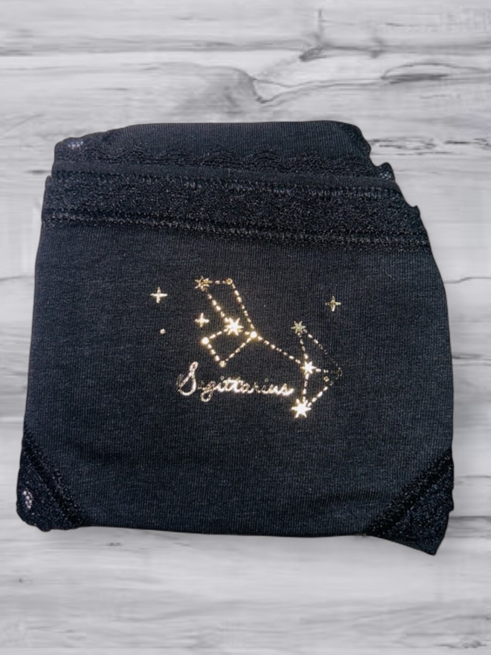 ♐️ Sagittarius Zodiac Symbol Lace Trim Panty Victoria Secret Small NWT